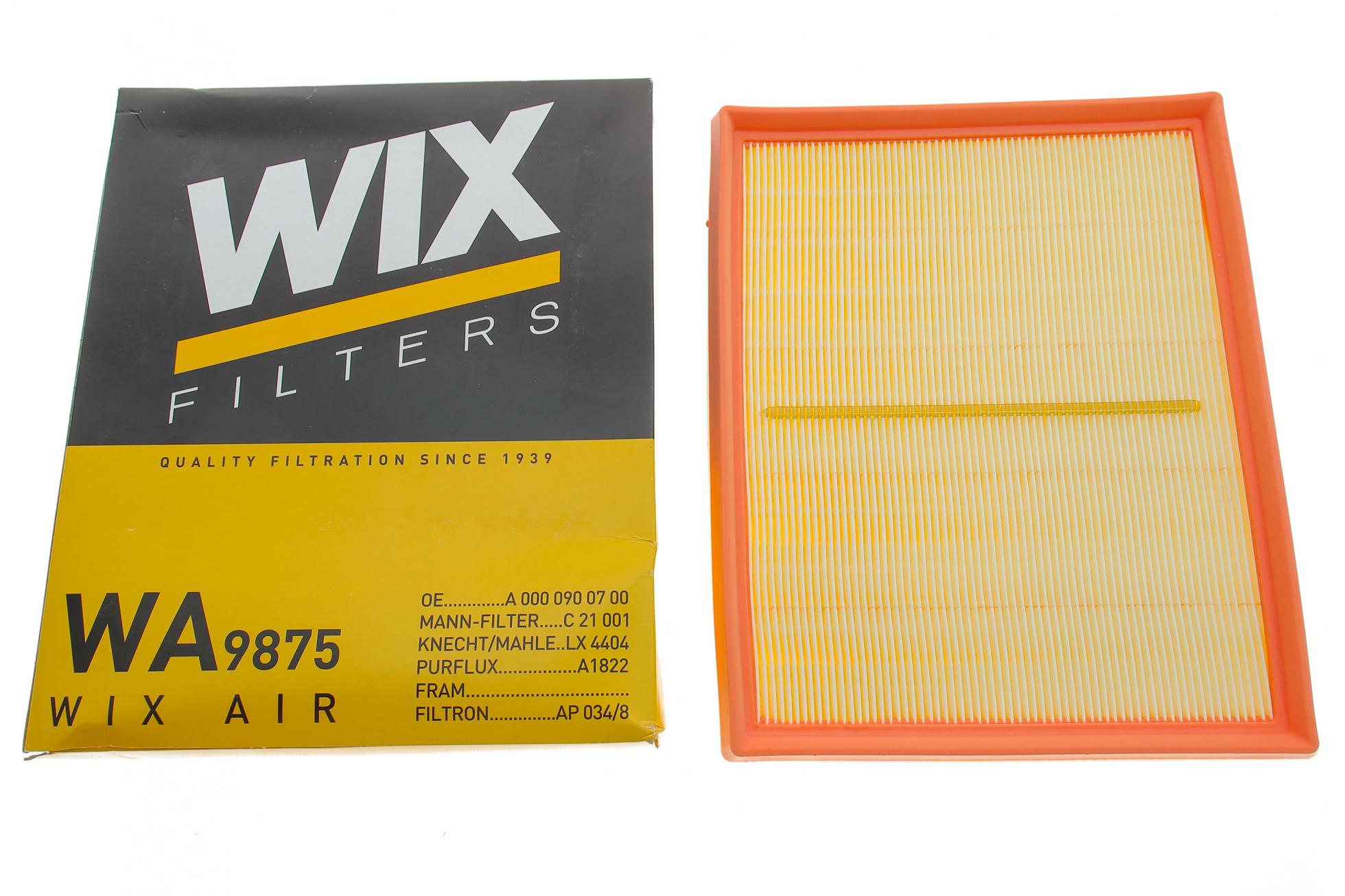 WA9875 WIX FILTERS
